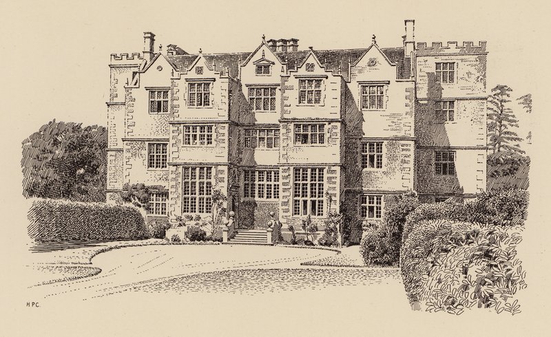 Chastleton House, Oxfordshire (cor litho) de Harry Percy Clifford