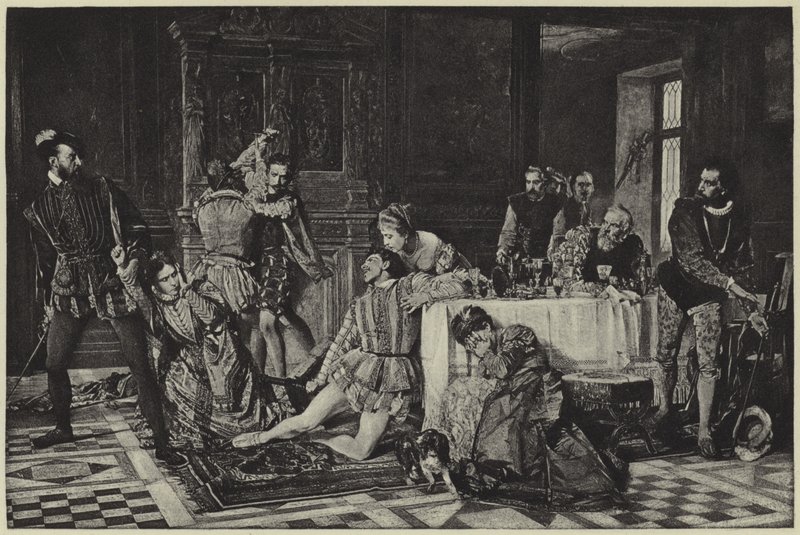 O vingador de sua honra (fotogravura) de Heinrich von Angeli
