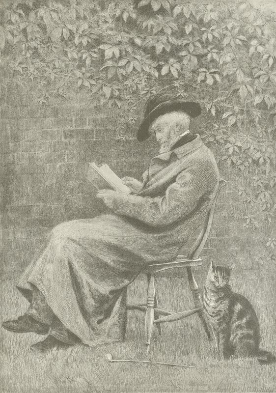 Carlyle no Chelsea de Helen Allingham