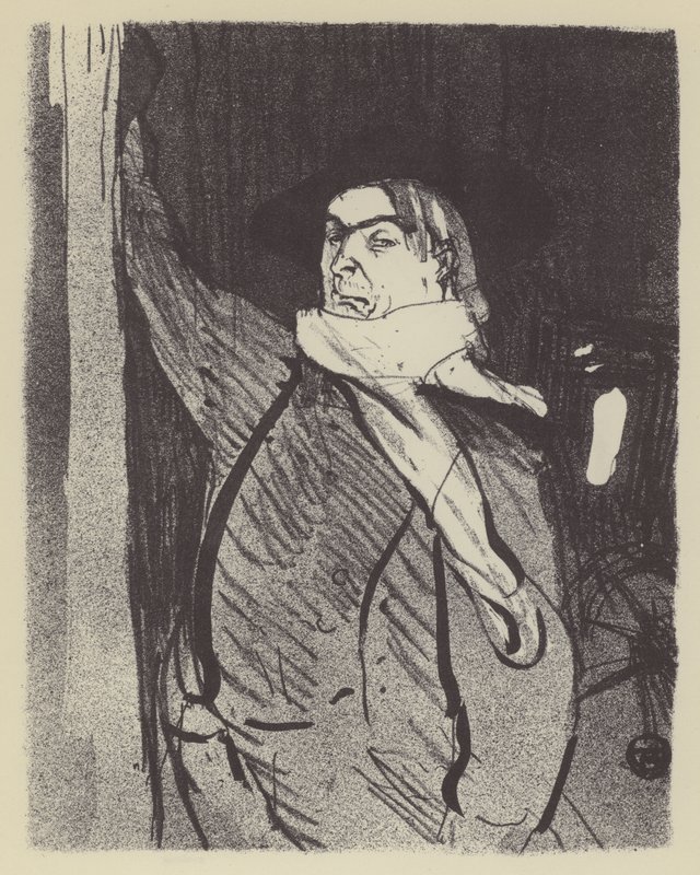 Aristide Bruant de Henri de Toulouse Lautrec
