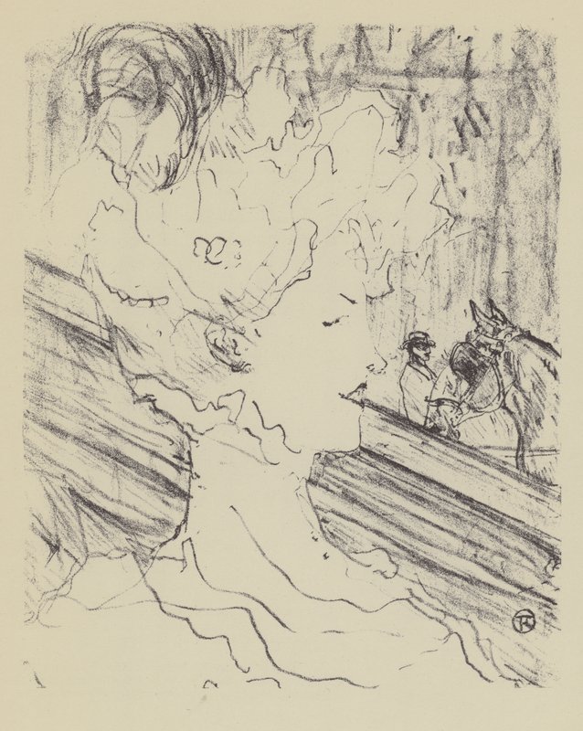 Emilienne DAlencon de Henri de Toulouse Lautrec