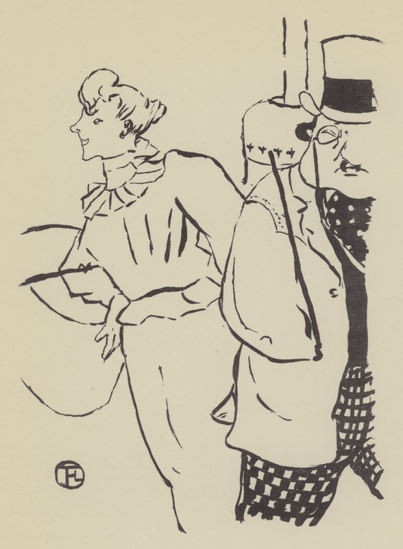 O Pequeno Trottin de Henri de Toulouse Lautrec