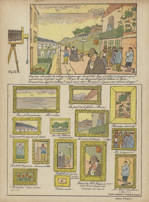 Ilustração para o riso de Henri Avelot