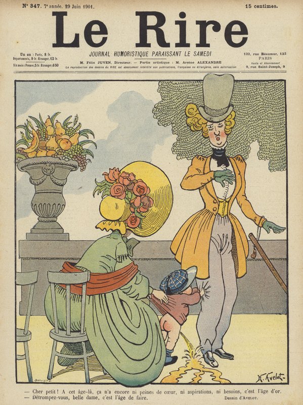 Ilustração para o riso de Henri Avelot