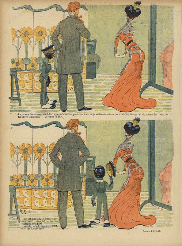 Ilustração para o riso de Henri Avelot