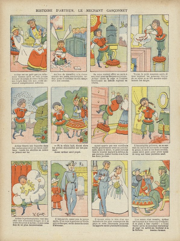 Ilustração para o riso de Henri Avelot
