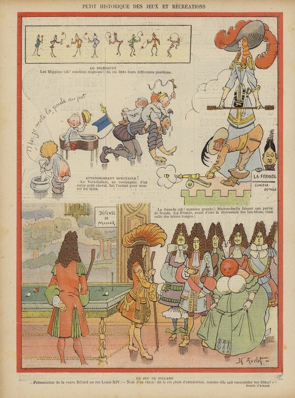 Ilustração para o riso de Henri Avelot