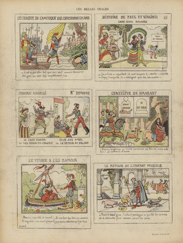 Ilustração para o riso de Henri Avelot