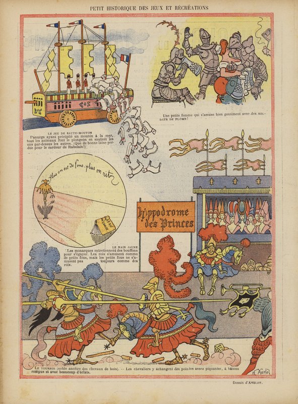 Ilustração para o riso de Henri Avelot