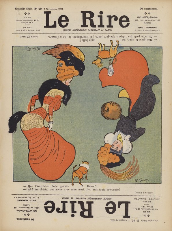 Ilustração para o riso de Henri Avelot