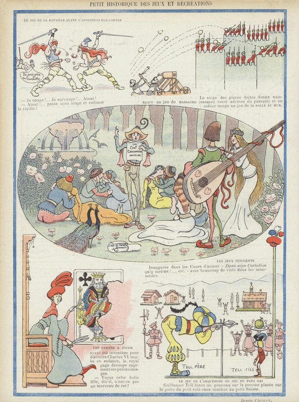 Ilustração para o riso de Henri Avelot