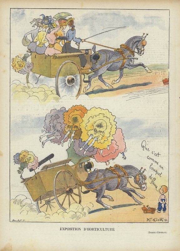 Ilustração para o riso de Henri Avelot