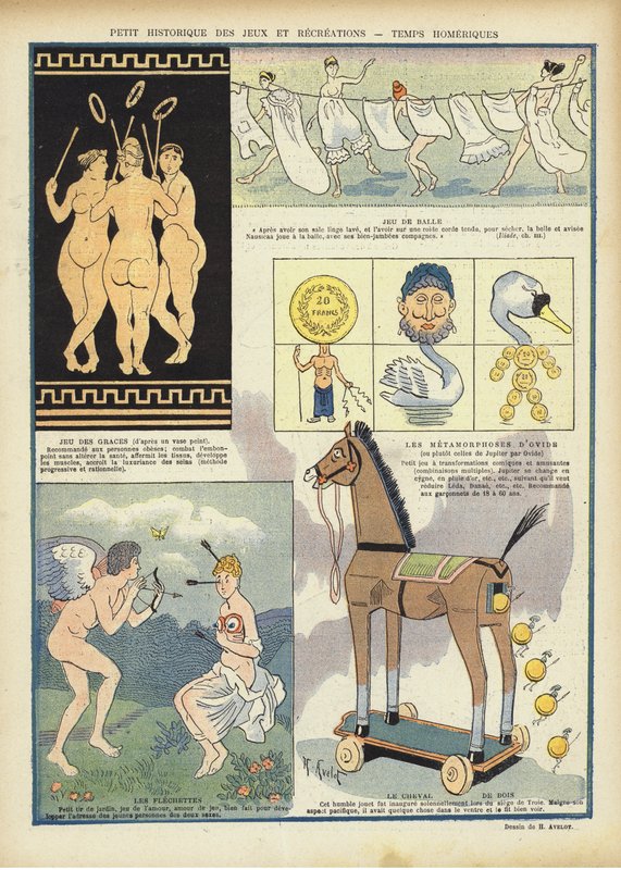 Ilustração para o riso de Henri Avelot