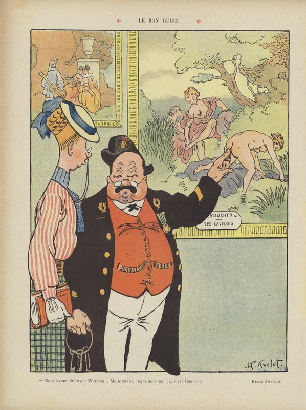 Ilustração para o riso de Henri Avelot