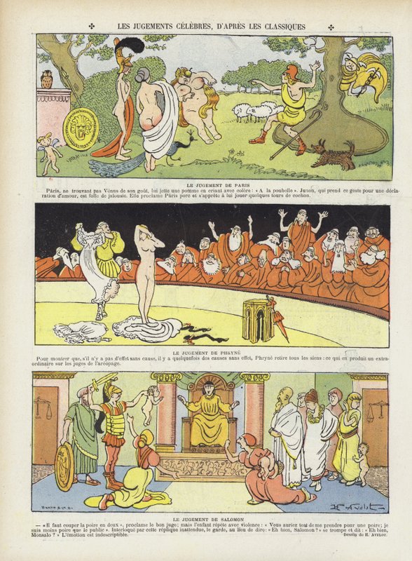 Ilustração para o riso de Henri Avelot
