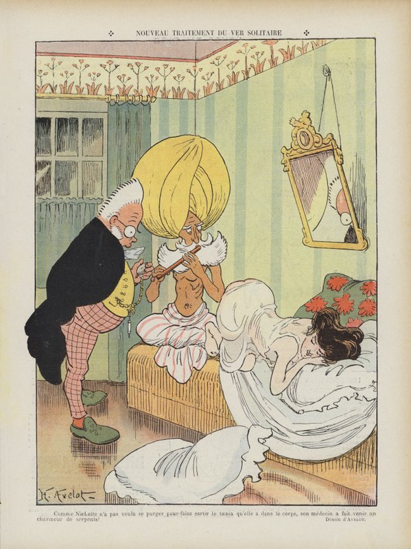 Ilustração para o riso de Henri Avelot