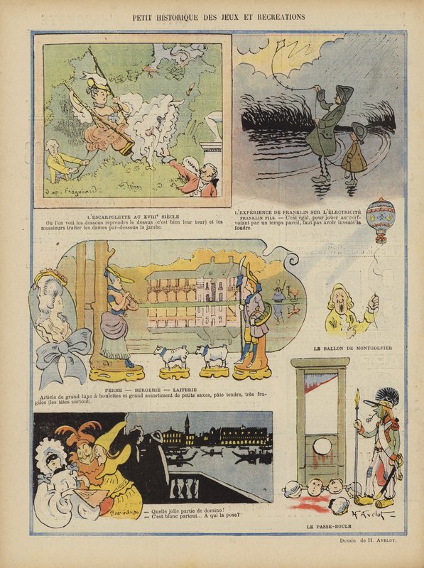 Ilustração para o riso de Henri Avelot