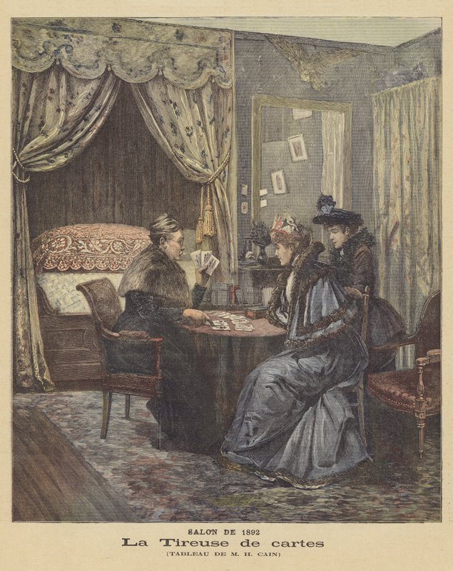 A gaveta de cartões de Henri Cain