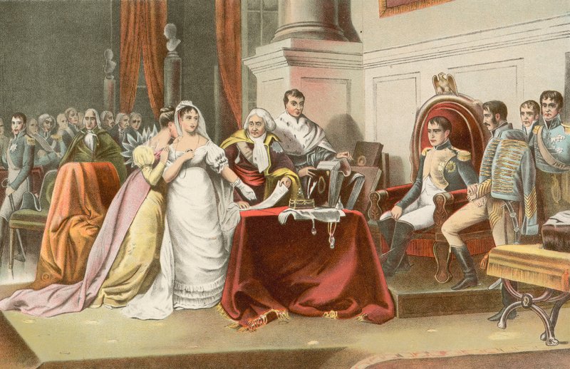 Divórcio de josefina de Henri Frederic Schopin