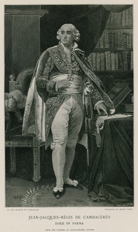 Jean-Jacques-Regis de Cambaceres de Henri Frederic Schopin
