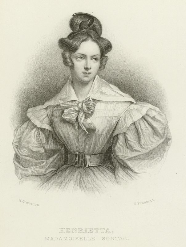 Henrietta, Madamoiselle Sontag de Henri Grevedon