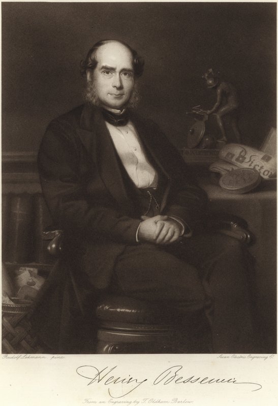 Sir Henry Bessemer de Henri Lehmann