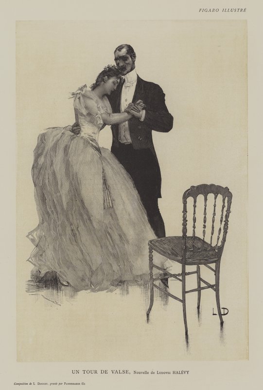 A Waltz Tour, conto de Ludovic Halevy de Henri Lucien Doucet