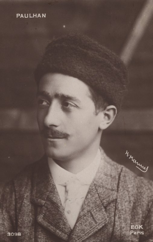 Louis Paulhan (fotografia a preto e branco) de Henri Manuel
