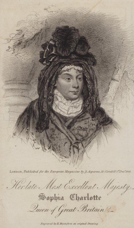 Charlotte de Mecklenburg-Strelitz, rainha consorte do rei George III de Henri after Meyer