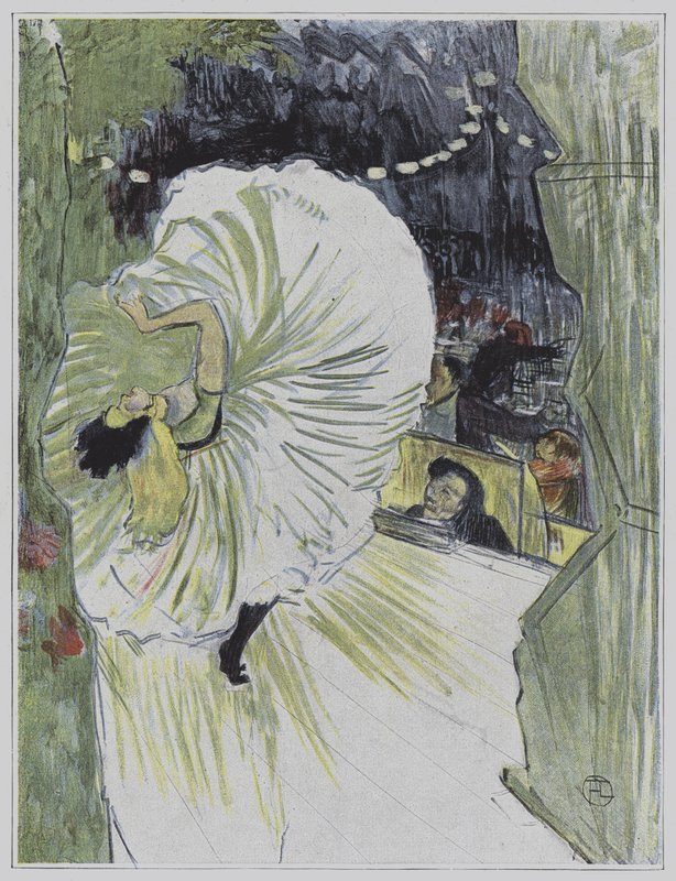 Ilustração de prazer em Paris de Henri de Toulouse Lautrec