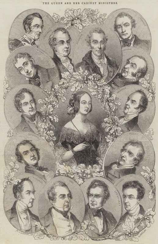 A rainha e seus ministros de gabinete de Henry Anelay