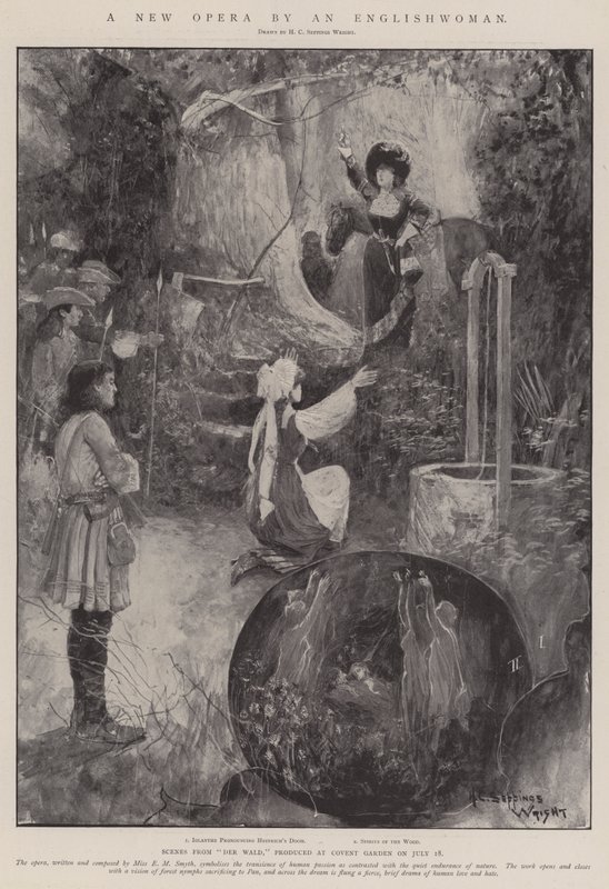 Uma nova ópera por uma inglesa de Henry Charles Seppings Wright