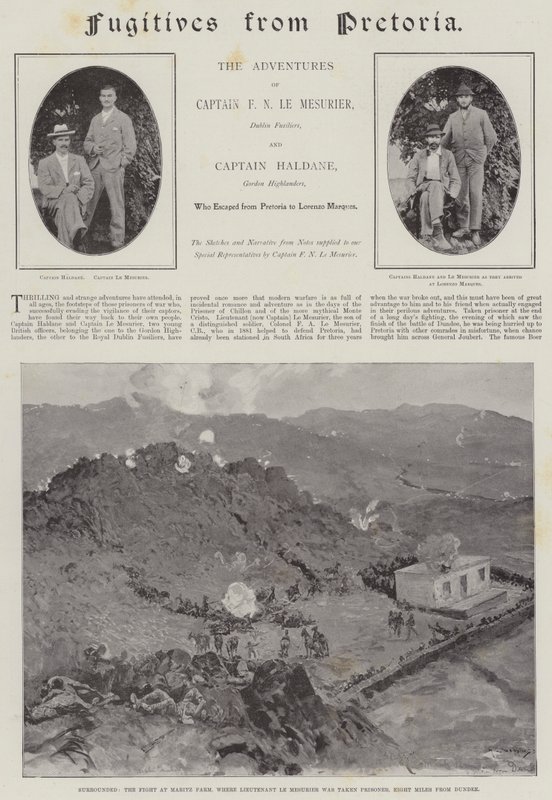 Fugitivos de Pretória de Henry Charles Seppings Wright