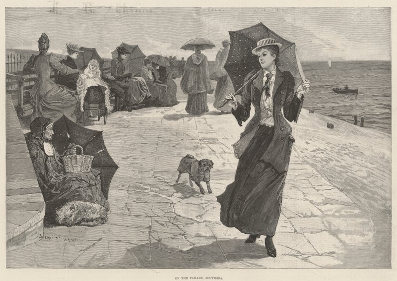 Na parada, Southsea de Henry Charles Seppings Wright