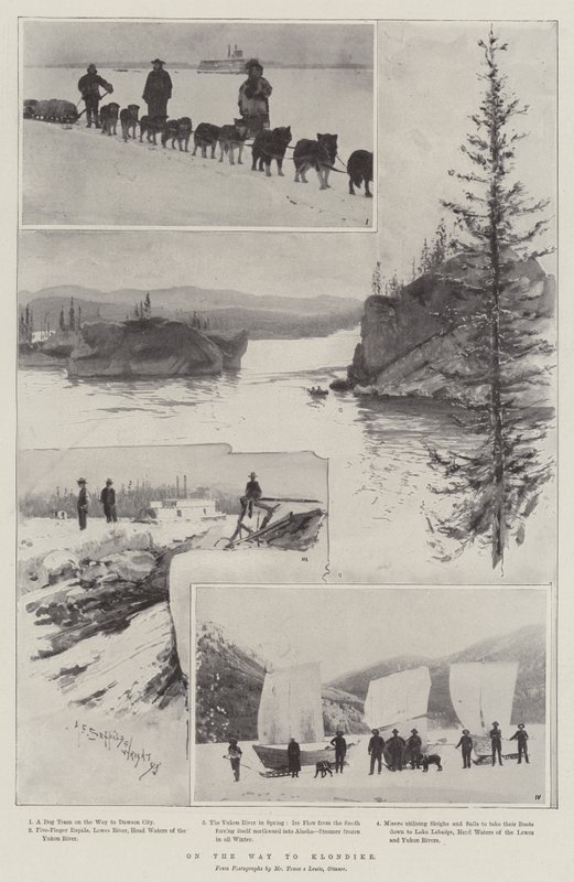 A caminho de Klondike de Henry Charles Seppings Wright