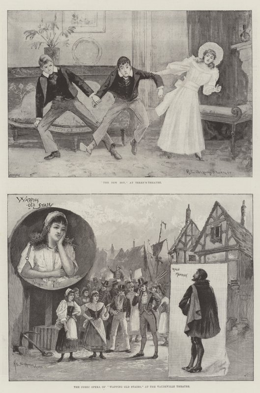 Artes Cênicas em Londres de Henry Charles Seppings Wright