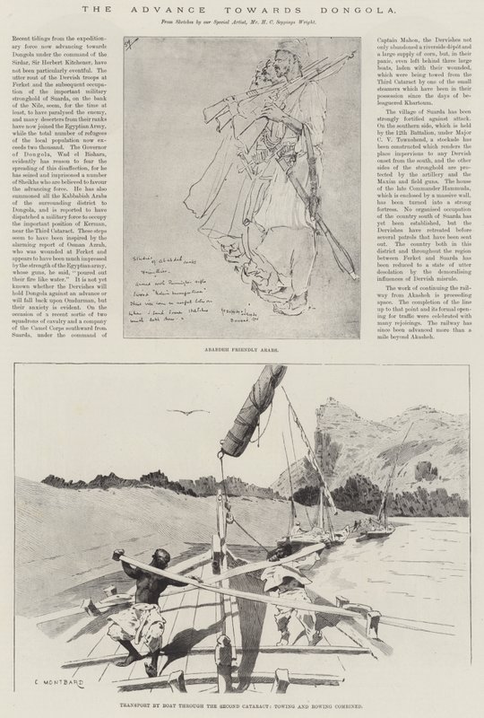 O avanço em direção a Dongola de Henry Charles Seppings Wright