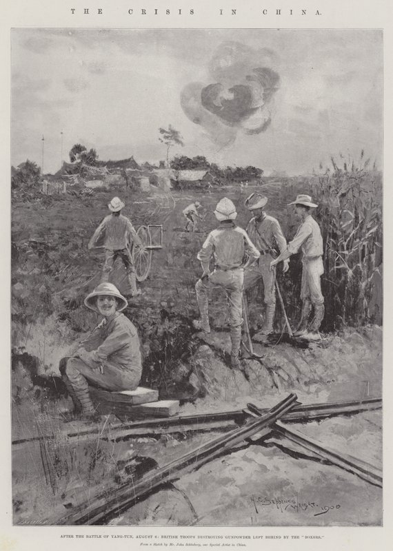 A crise na China de Henry Charles Seppings Wright