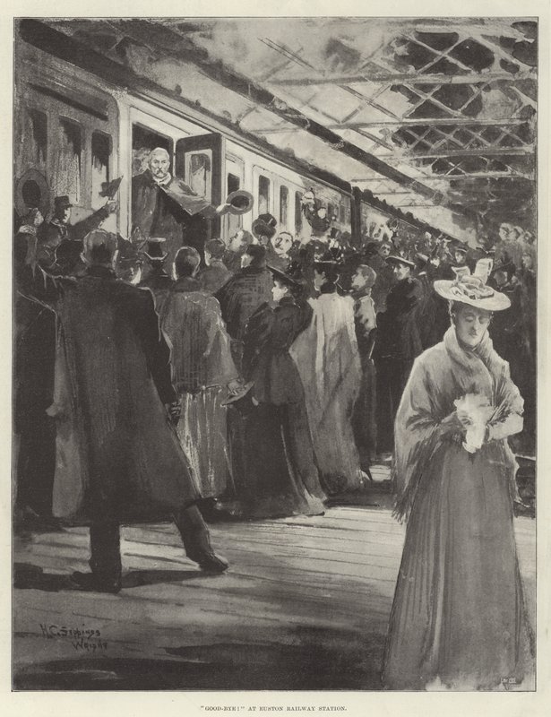 A partida das tropas britânicas para ashanti de Henry Charles Seppings Wright