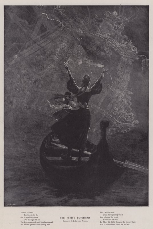 O holandês Voador de Henry Charles Seppings Wright