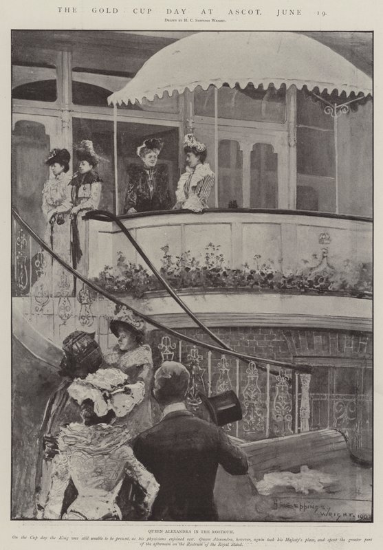 O Dia da Taça de Ouro em Ascot, 19 de junho de Henry Charles Seppings Wright