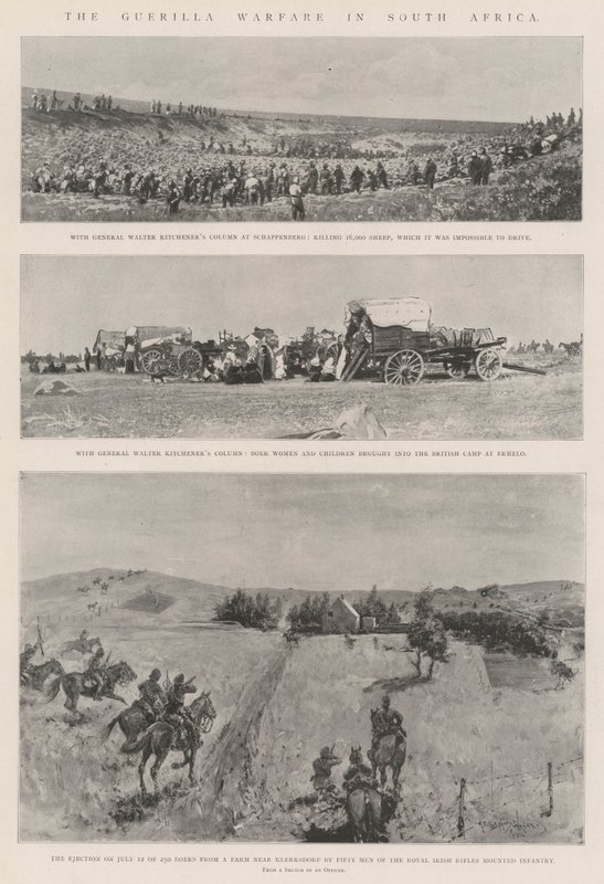 A guerra de guerrilha na África do Sul de Henry Charles Seppings Wright