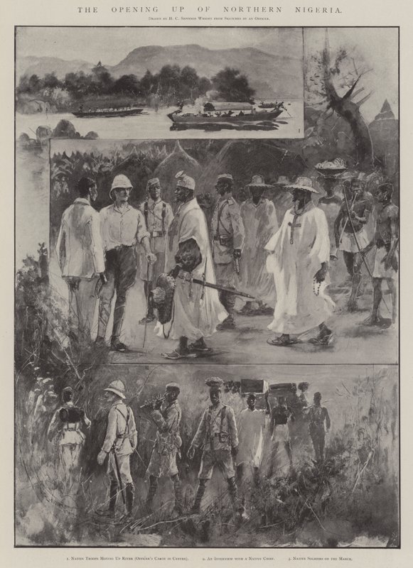 A abertura do norte da Nigéria de Henry Charles Seppings Wright