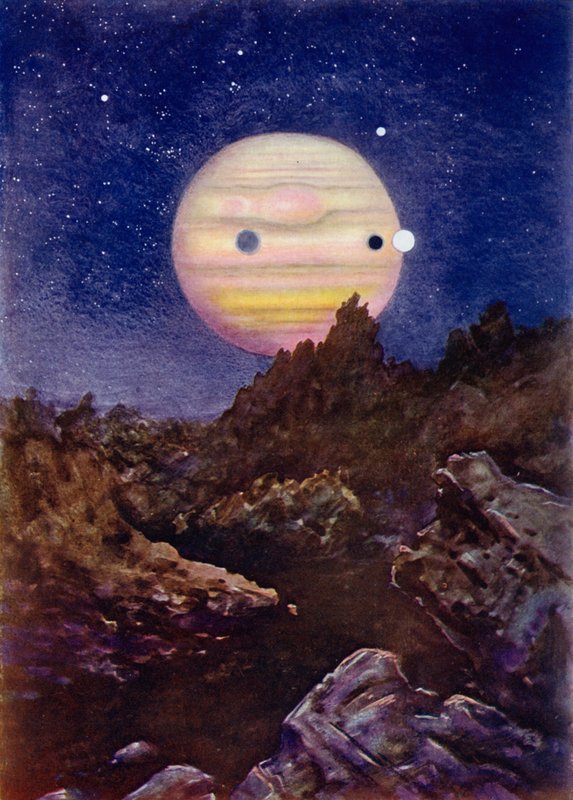 O Planeta Júpiter de Henry Charles Seppings Wright