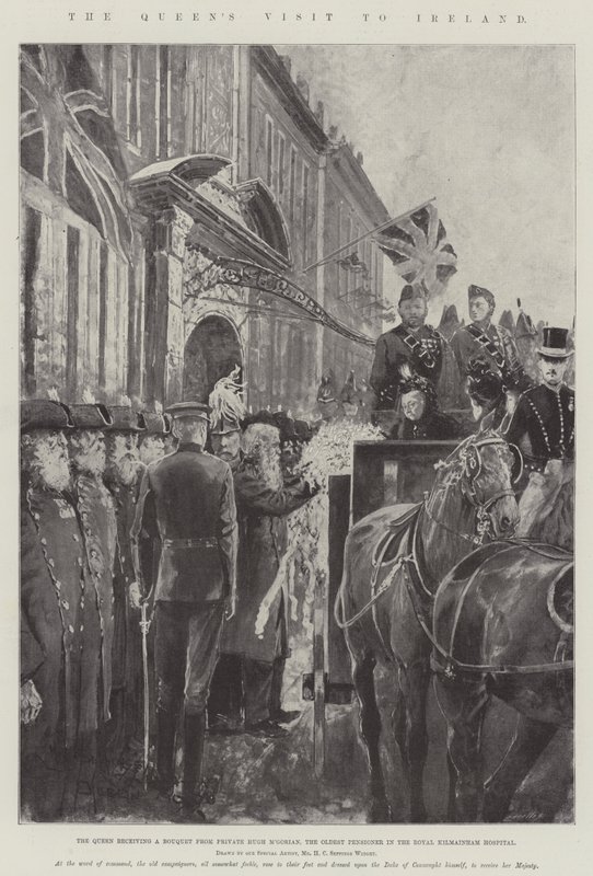 A visita da rainha à Irlanda de Henry Charles Seppings Wright