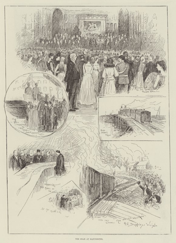 O xá em Manchester de Henry Charles Seppings Wright