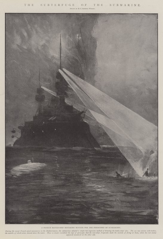 O Subterfúgio do Submarino de Henry Charles Seppings Wright