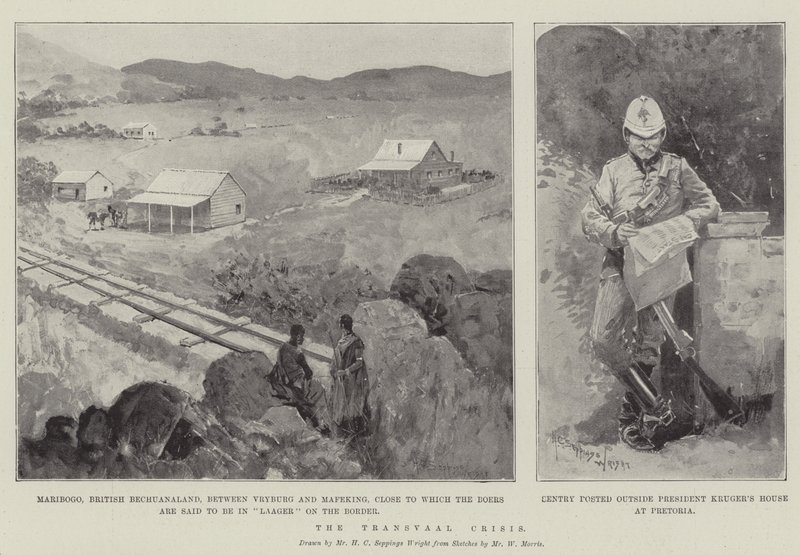 A crise do Transvaal de Henry Charles Seppings Wright