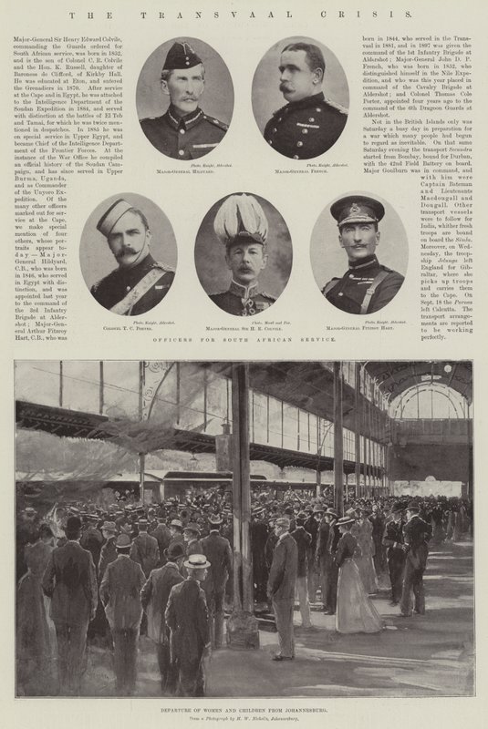 A crise do Transvaal de Henry Charles Seppings Wright