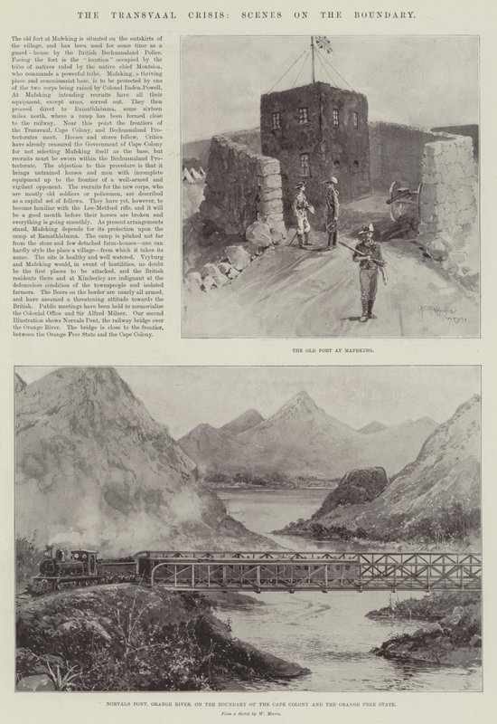 A Crise do Transvaal, Cenas no Limite de Henry Charles Seppings Wright